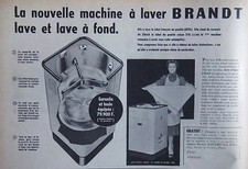 PUBLICITÉ 1954 BRANDT LA